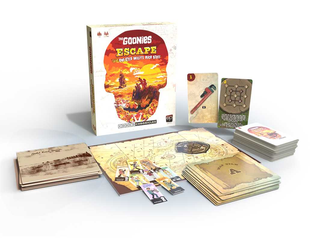Coded Chronicles The Goonies Escape with One Eyed Willy's Rich Stuff
