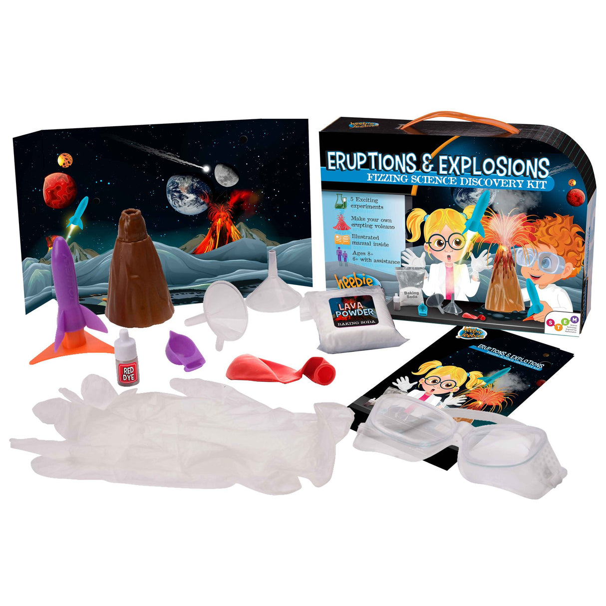 Fizzing Science Discovery Kit Eruptions & Explosions