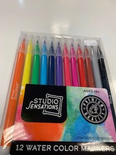 Studio Sensations 12 Water Color Markers