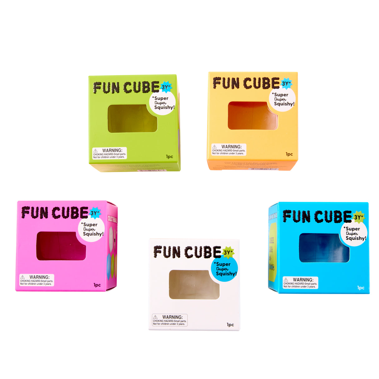 Fun Cube Squishy Orange