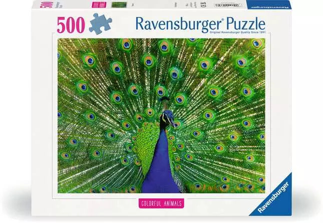 500 pcs Peacock