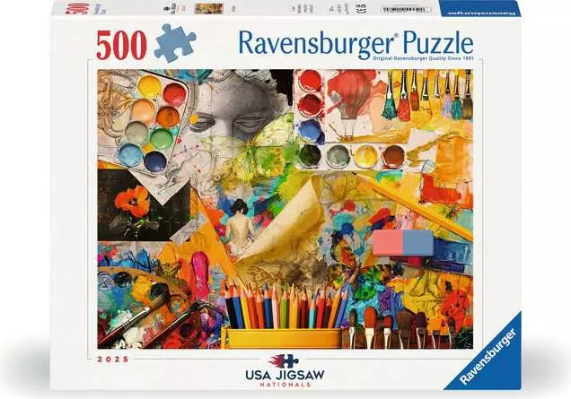 500 pieces Art Studio