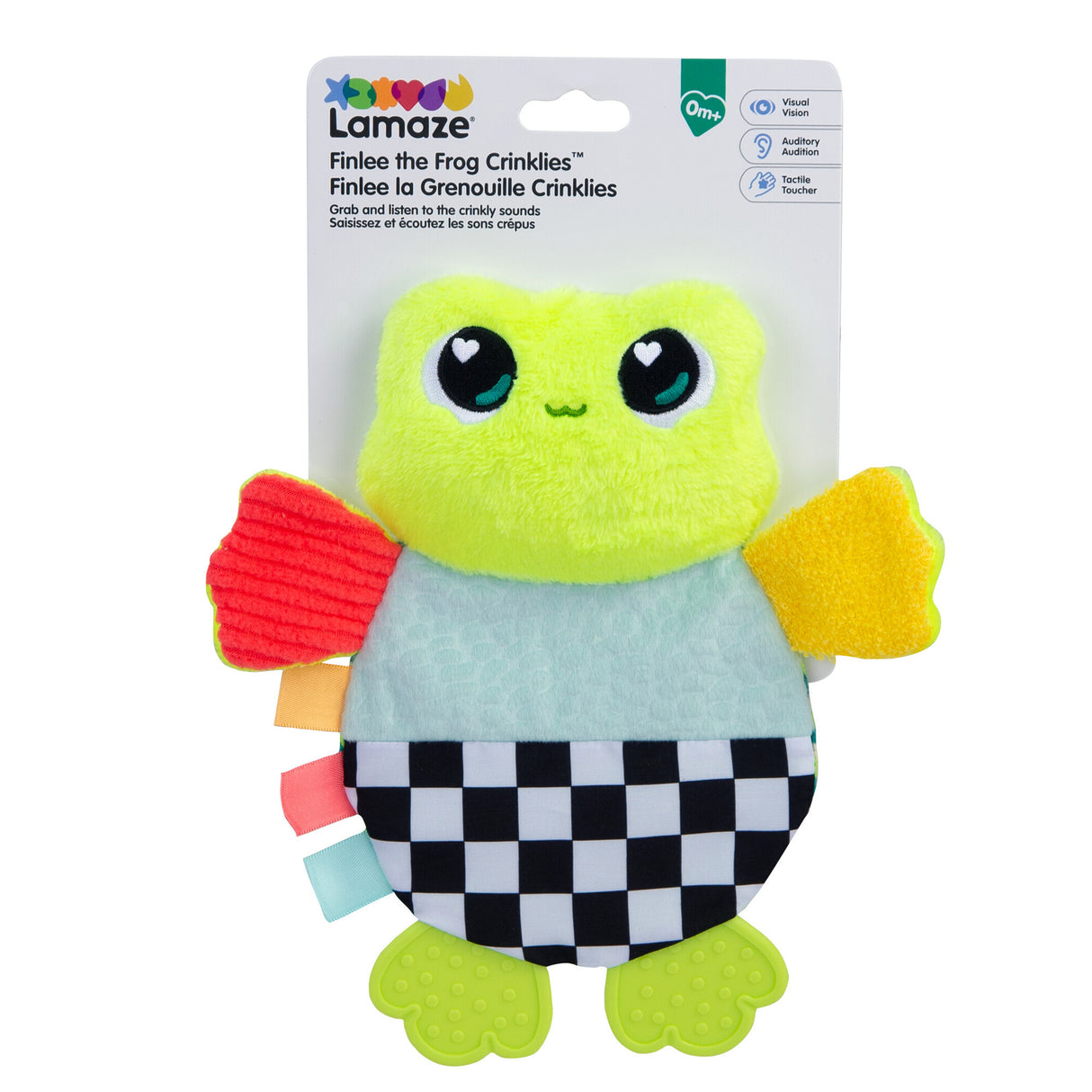 Finlee the Frog Crinkle