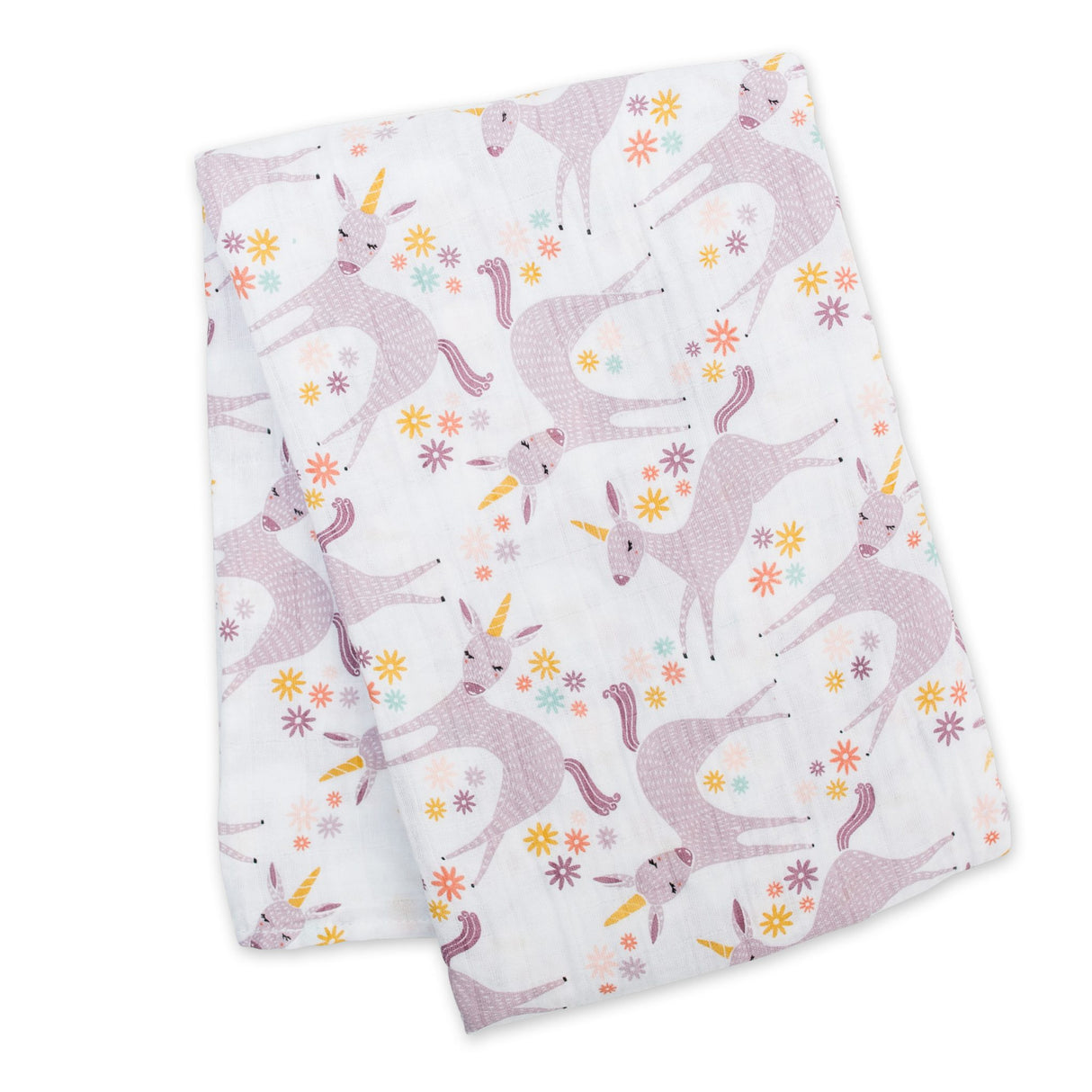 Classic Muslin Swaddle - Modern Unicorn
