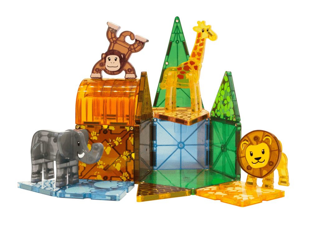 Magna Tiles Safari Animals