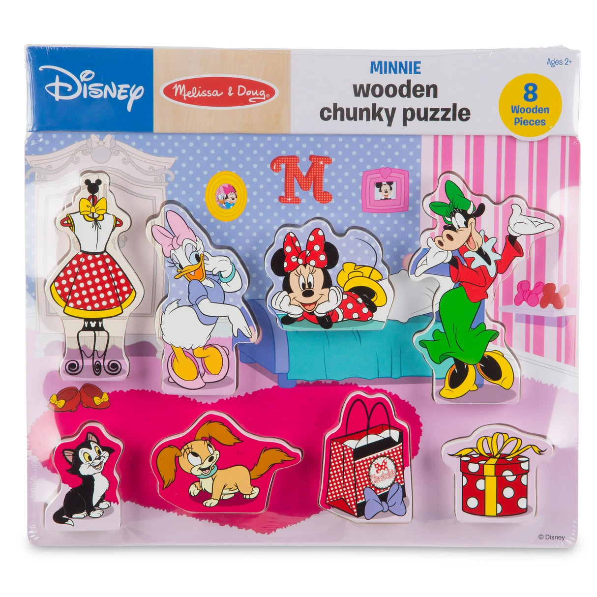 Minnie Wooden Chunky Puzzle