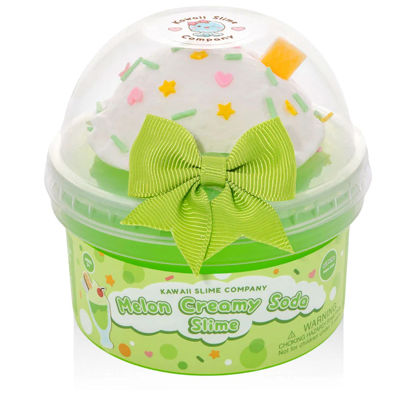 Kawaii Melon Creamy Soda Slime