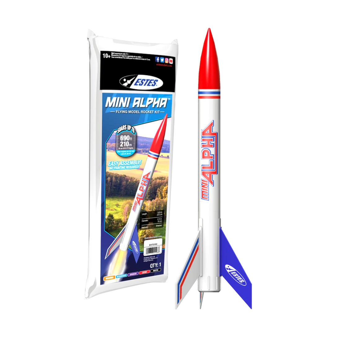 Estes Rockets Mini Alpha