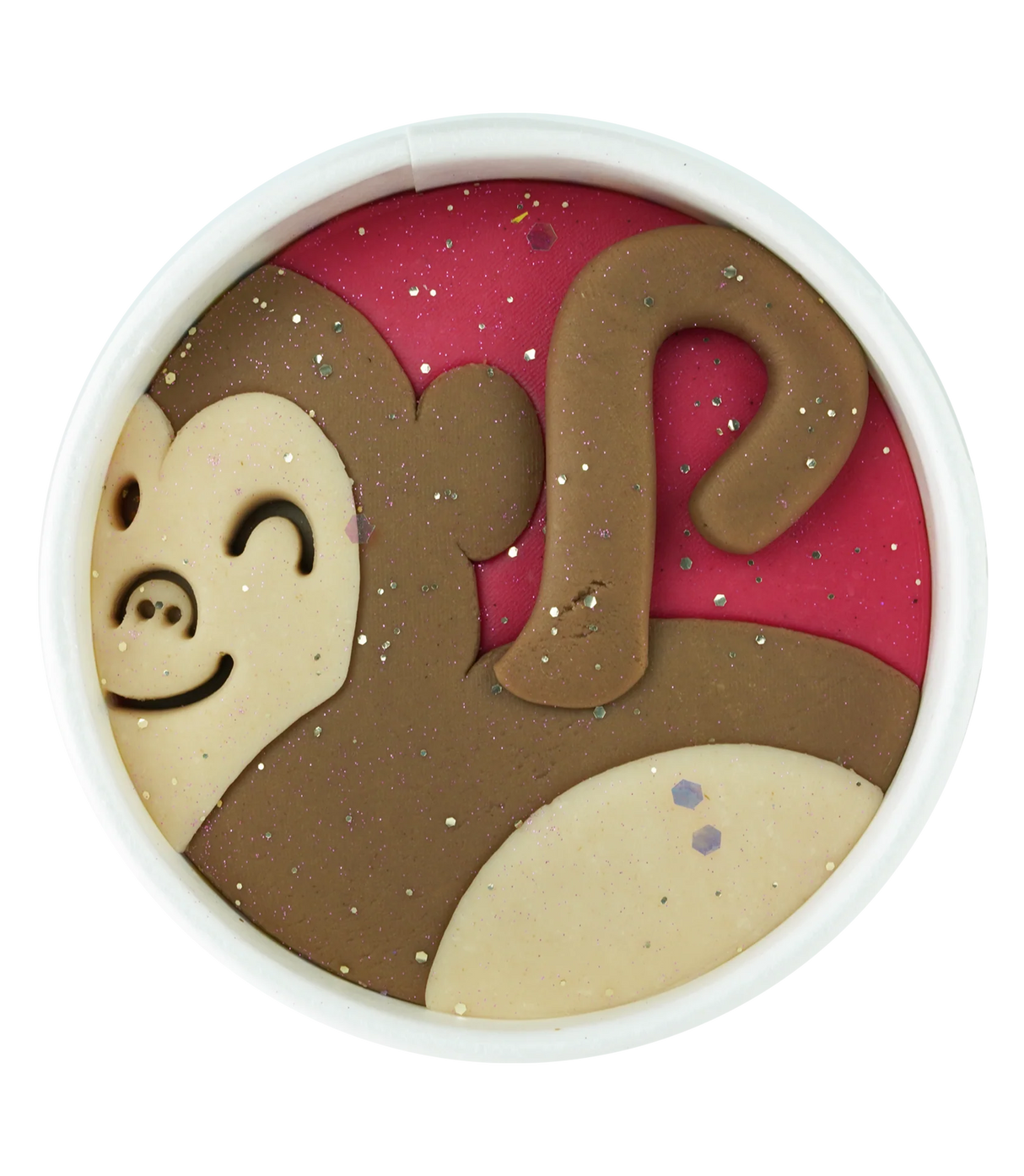 Monk Mooney Play Dough Cup