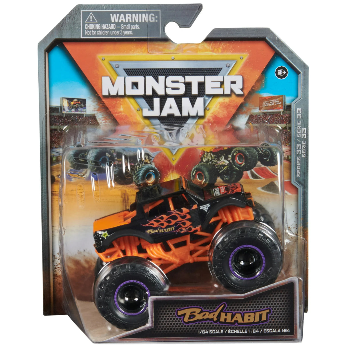 Monster Jam Bad Habit 1/64 Scale