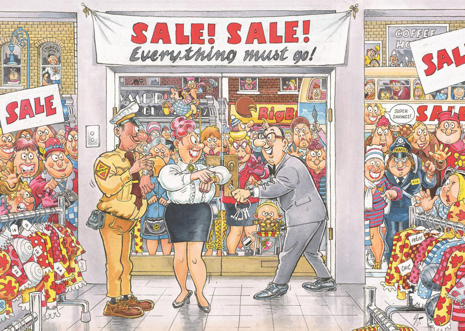 1000 pc WASGIJ? Everything Must Go