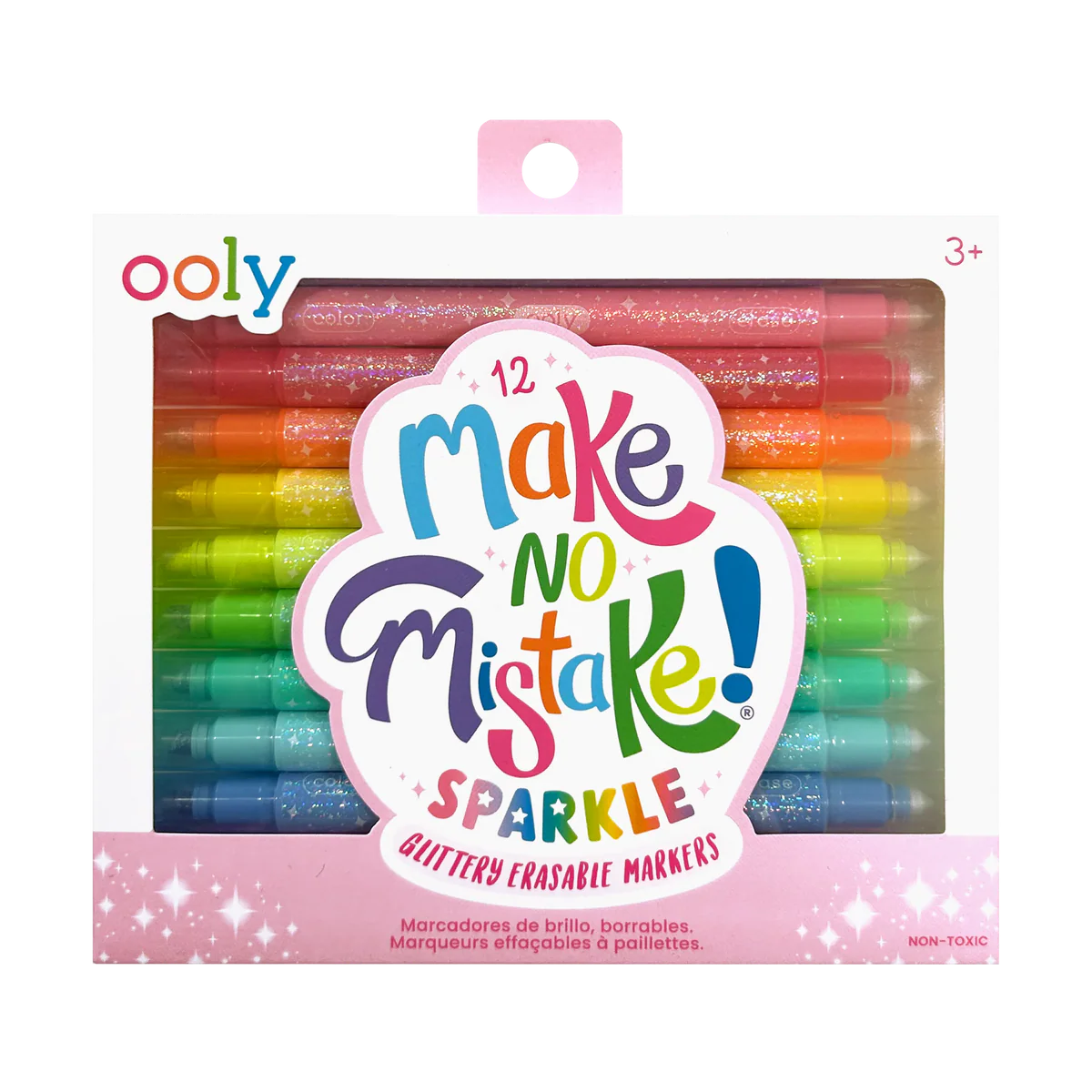 Make No Mistake! Sparkle Glittery Erasable Markers