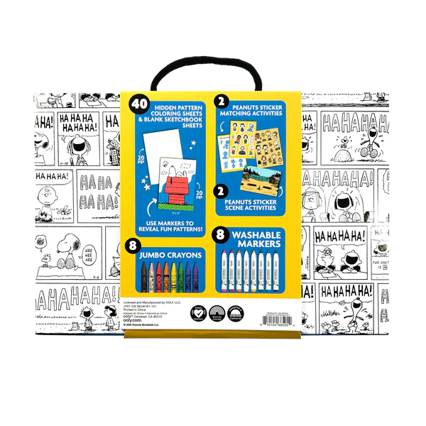 Peanuts Coloring Activity and Sticker Kit