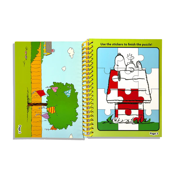 Peanuts Coloring Activity and Sticker Kit