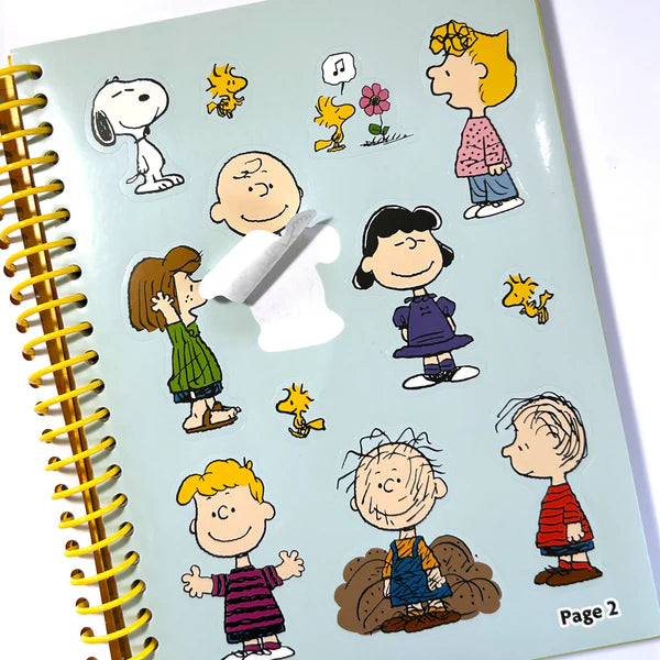 Peanuts Coloring Activity and Sticker Kit