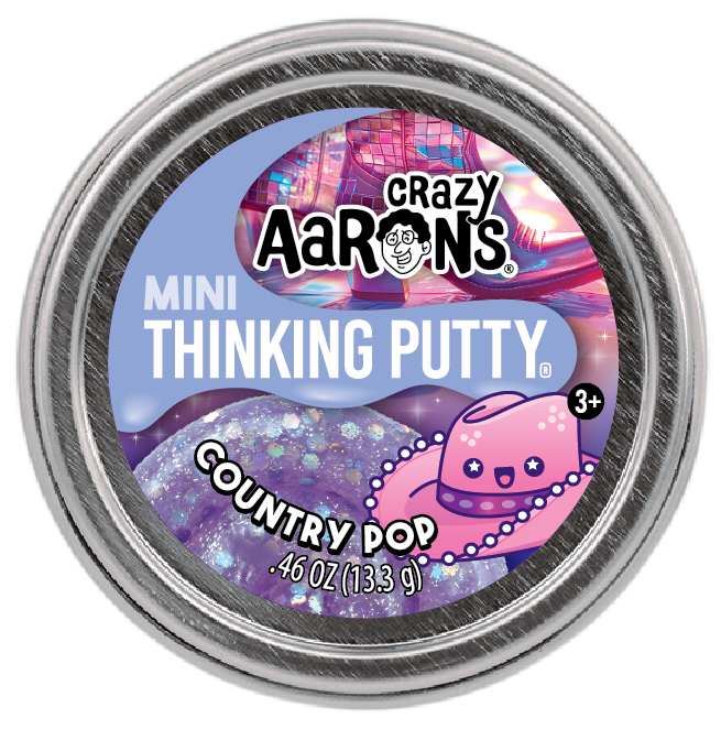 2" Mini Thinking Putty Country Pop
