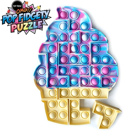 OMG Pop Fidgety Puzzle Ice Cream