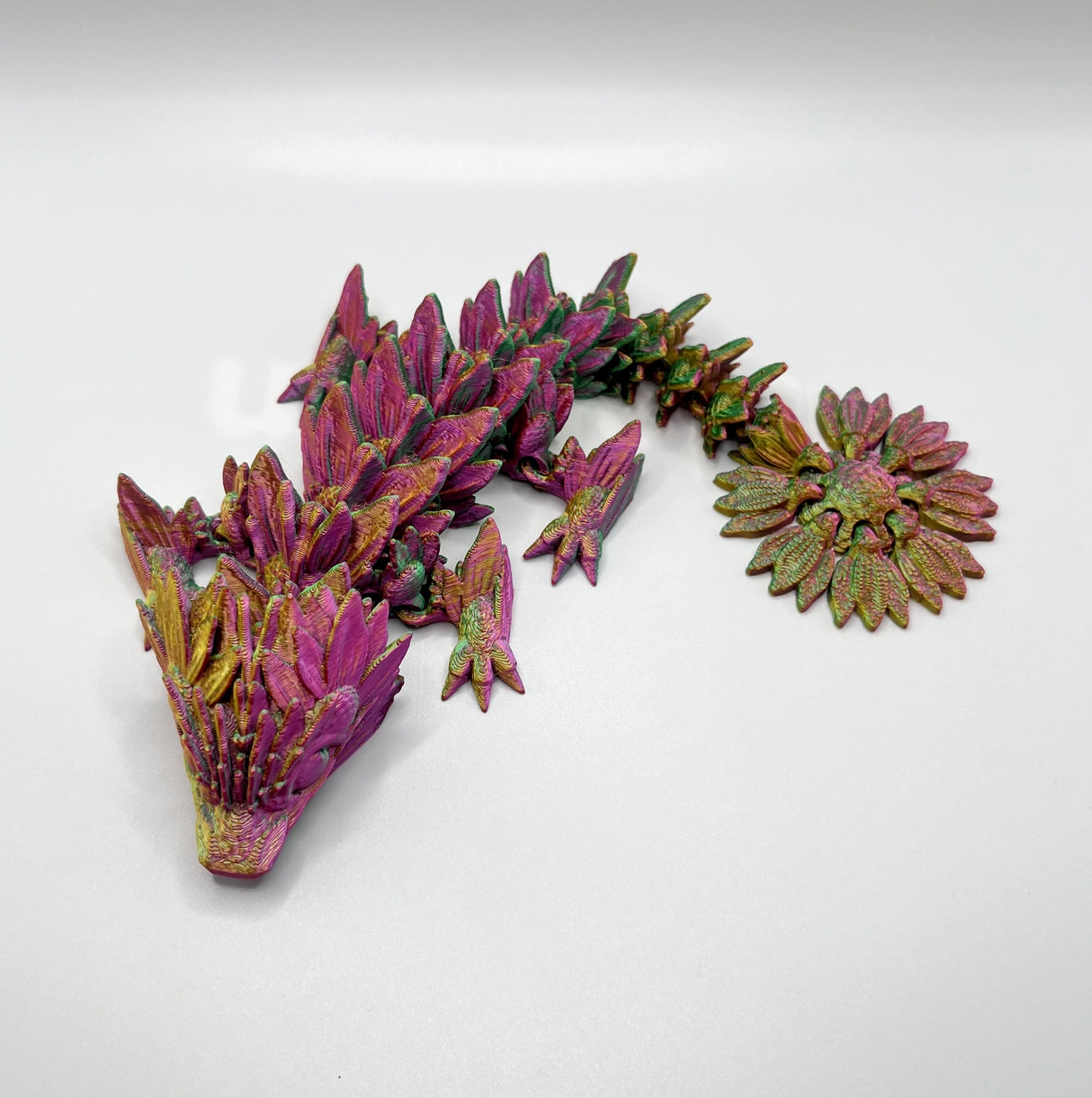 3D Printed Mystery Sunflower Dragon Egg