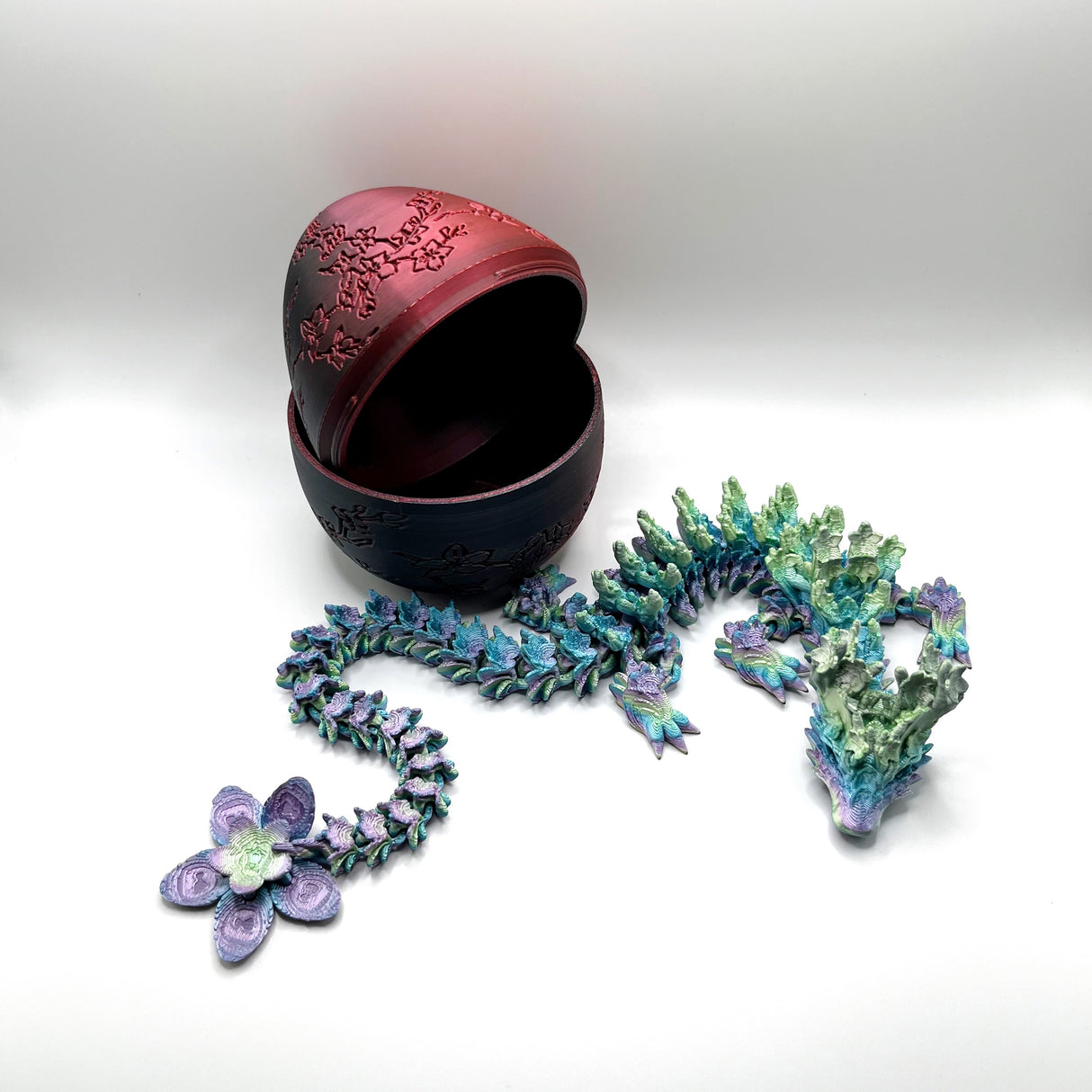 3D Printed Mystery Cherry Blossom Dragon Egg