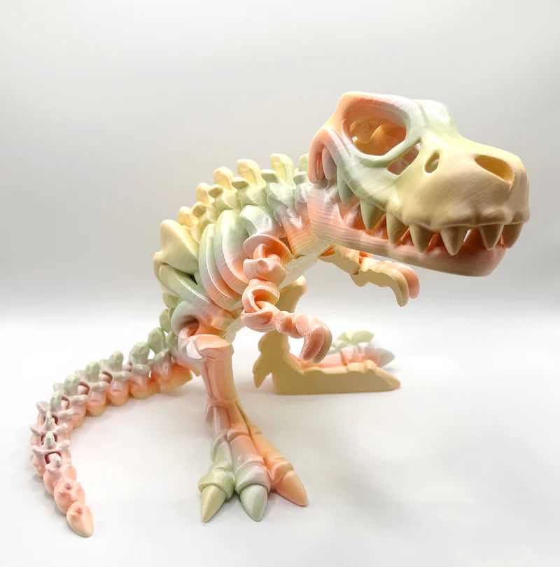 Large 3D Printed T-Rex Skeleton