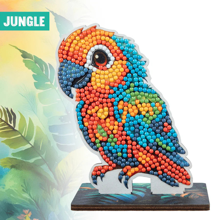 Crystal Art Wildlife Buddies Parrot