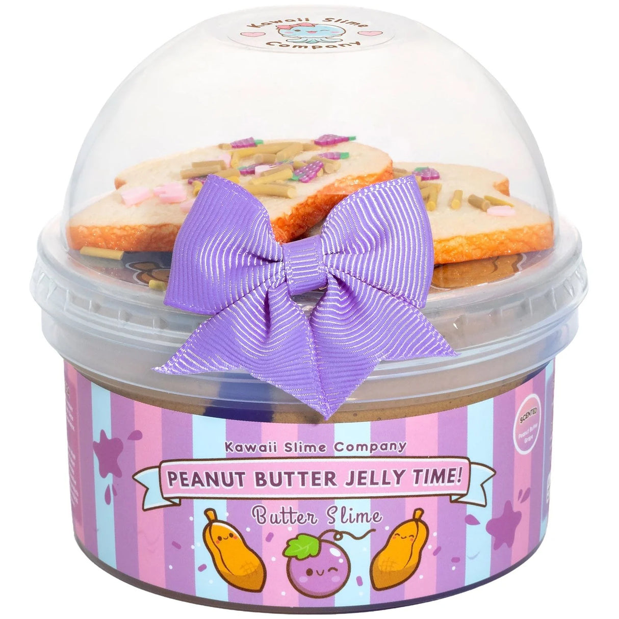Kawaii Peanut Butter Grape Jelly Time Butter Slime