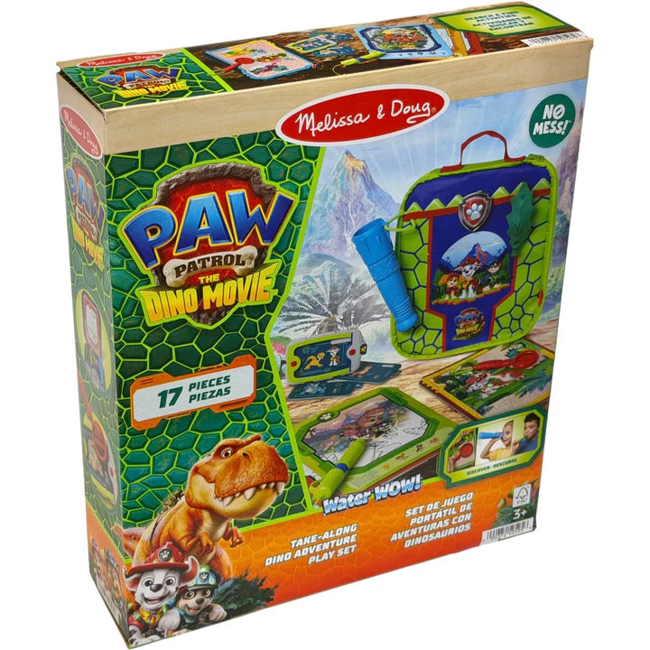 Paw Patrol the Dino Movie Water Wow Take Along Dino Adventure Play Set