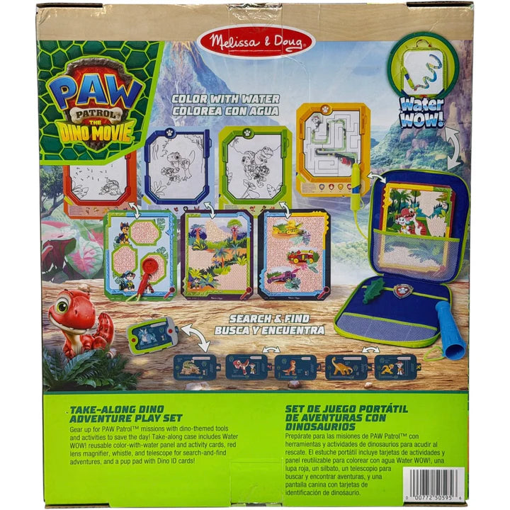 Paw Patrol the Dino Movie Water Wow Take Along Dino Adventure Play Set
