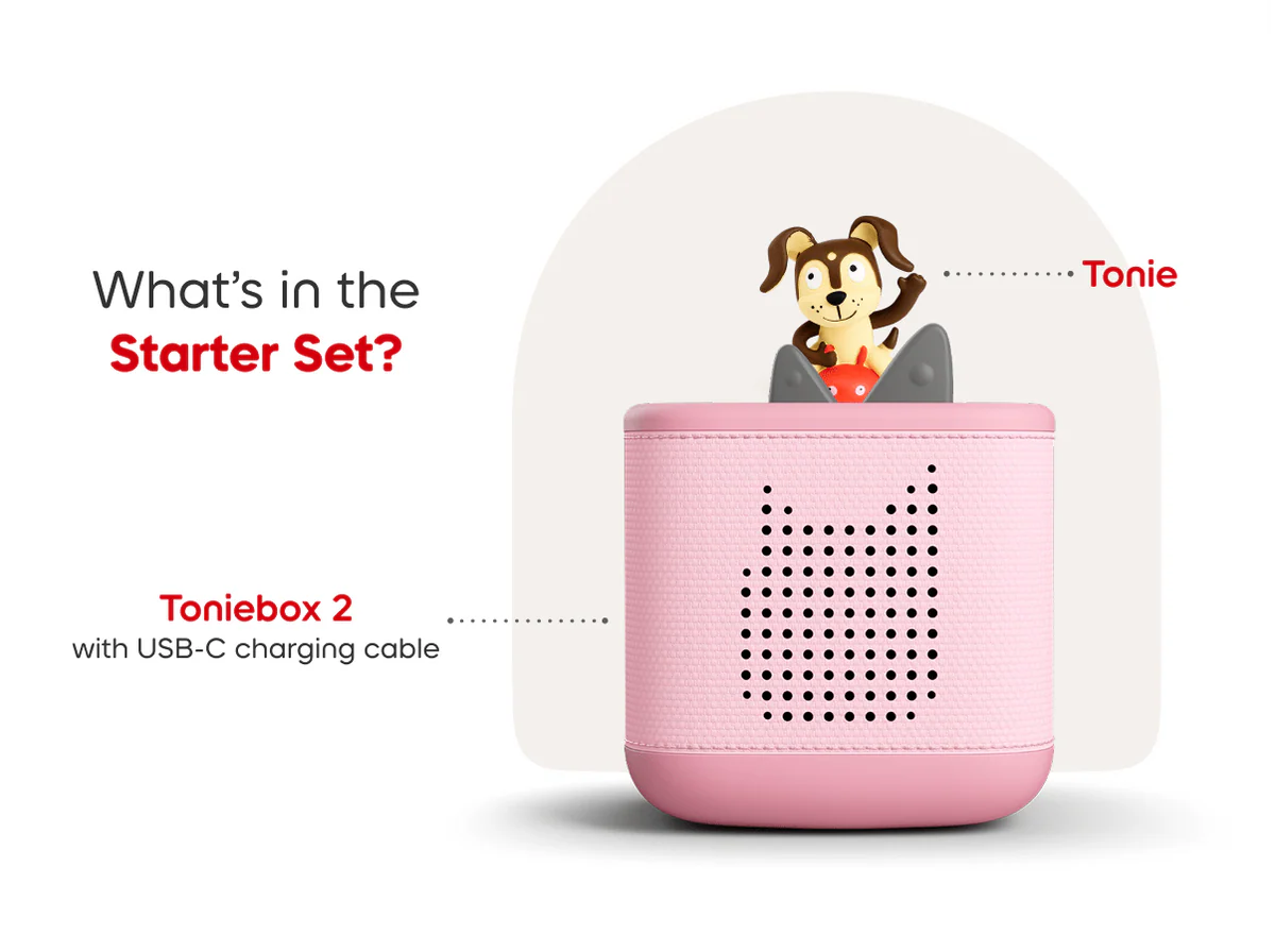 Toniebox 2 Starter Set Playtime Puppy Cloud Pink