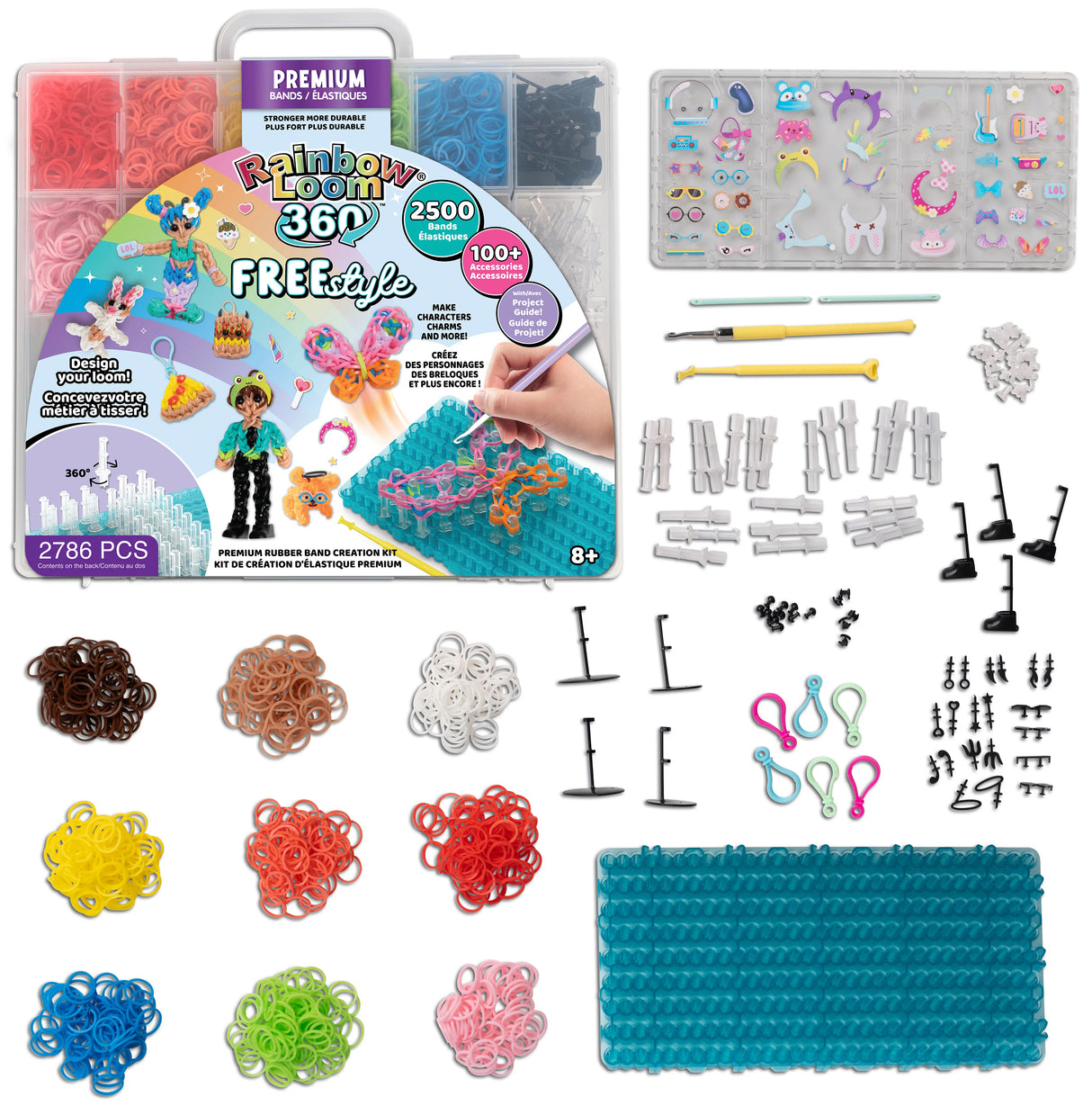 Rainbow Loom 360 Freestyle Loom - Highly Customizable
