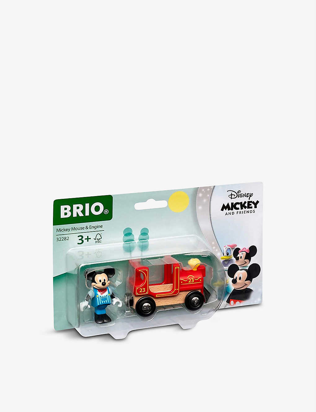 Mickey Mouse & Train Engine