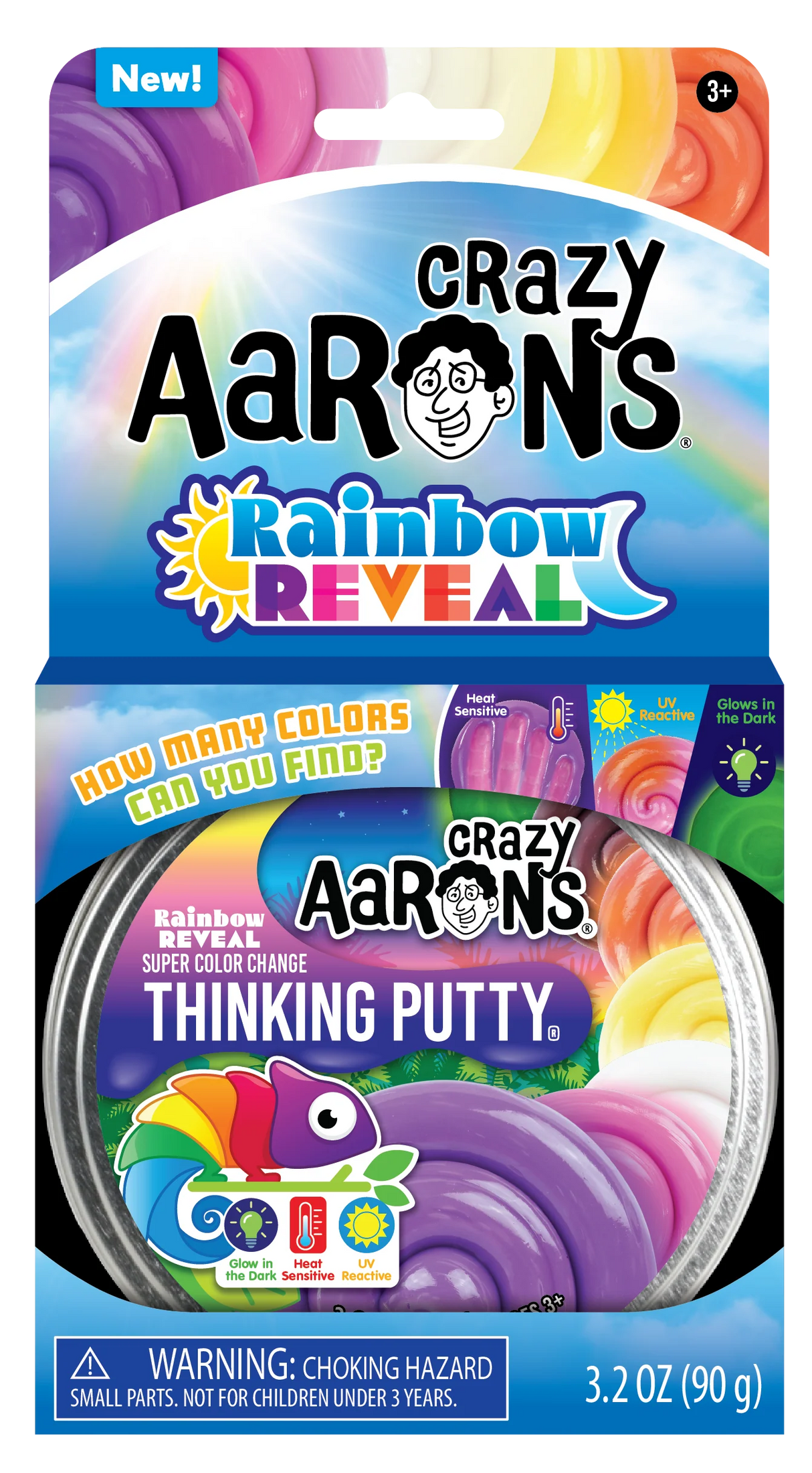 Rainbow Reveal 4" Tin