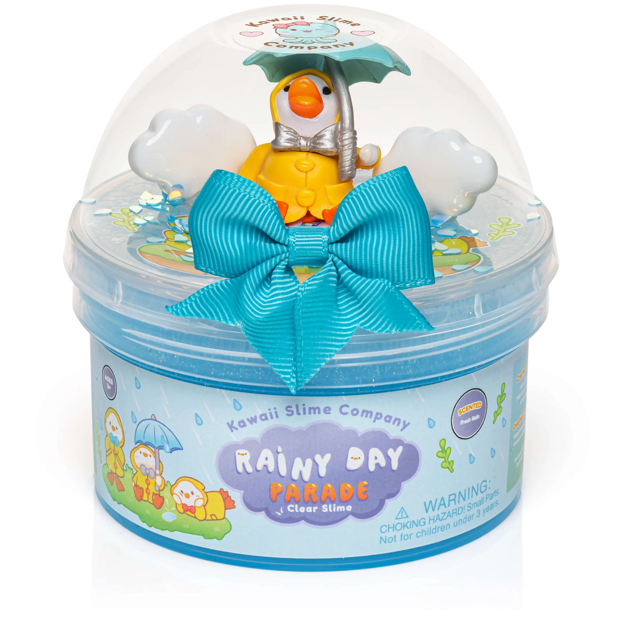 Rainy Day Parade Clear Slime