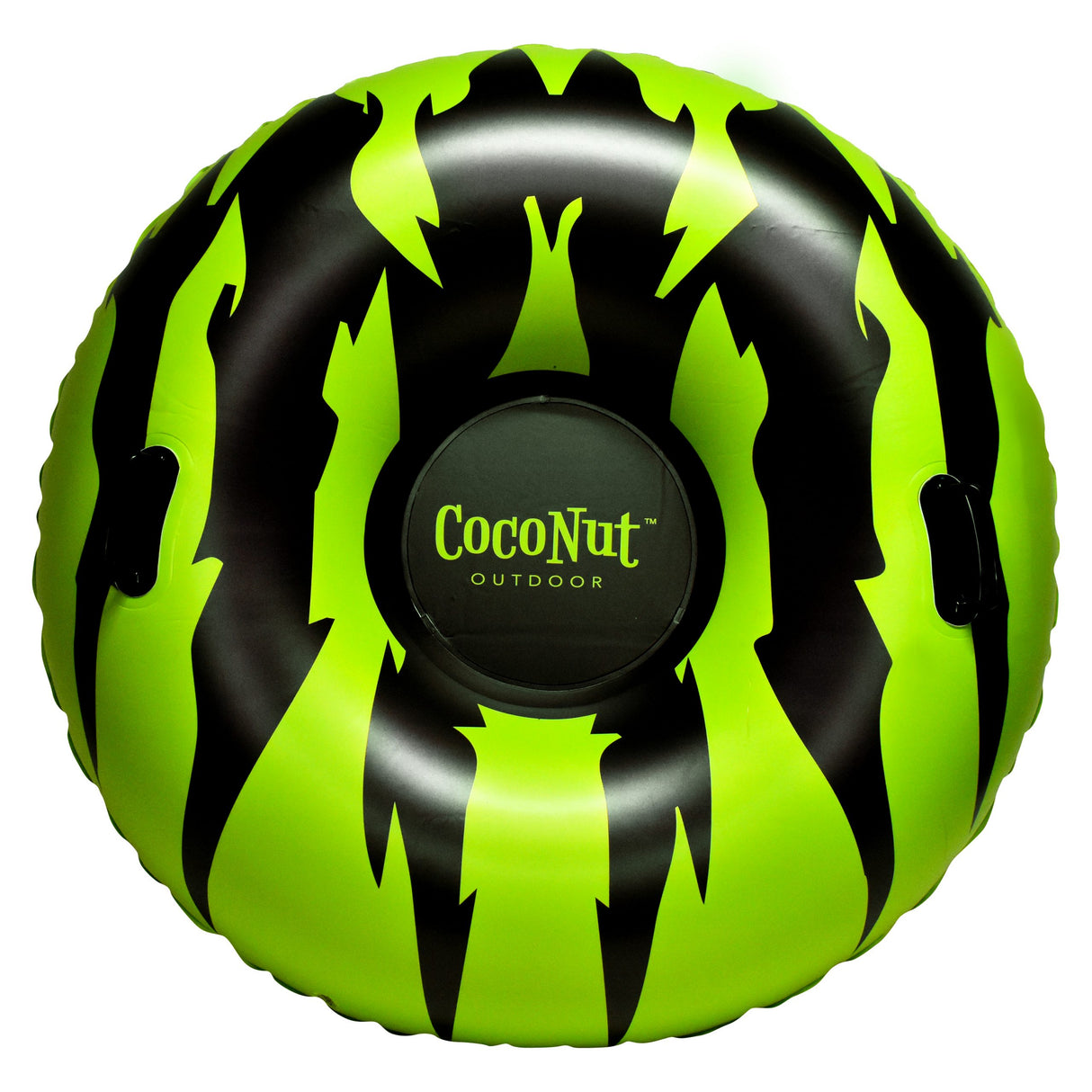 48" Snow Ring Neon Green/Black