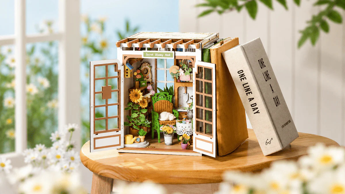 Sunlit Farmhouse Kitchen Miniature House DIY