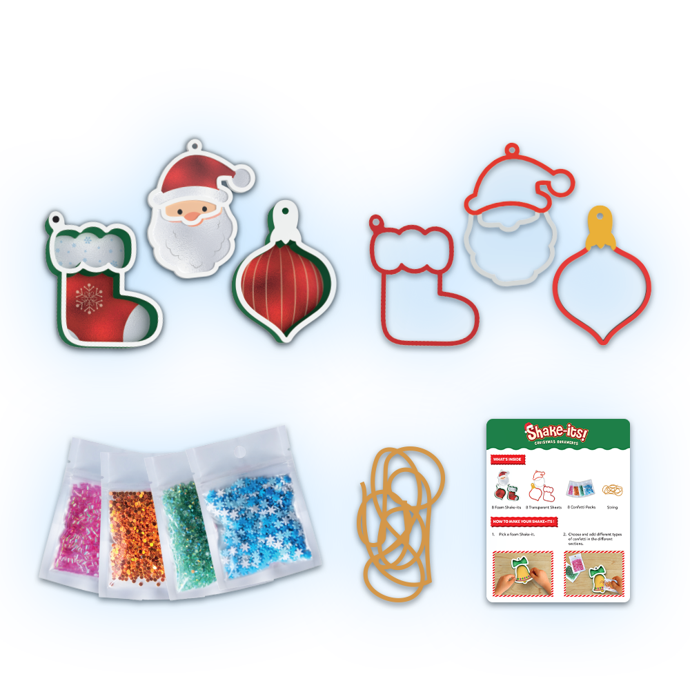 Shake Its! Christmas Ornaments