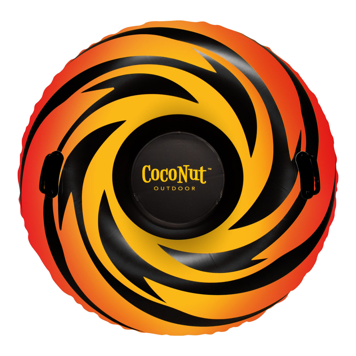 48" Snow Ring Neon Orange/Black
