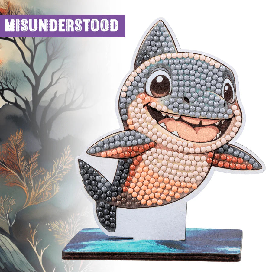 Crystal Art Ocean Buddies Shark