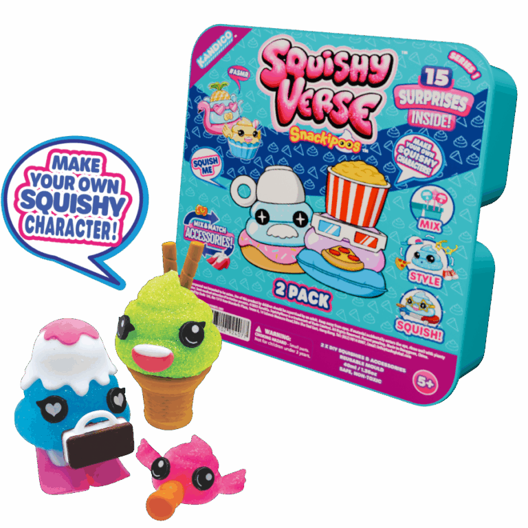 Squishy Verse Snackipoos two pack