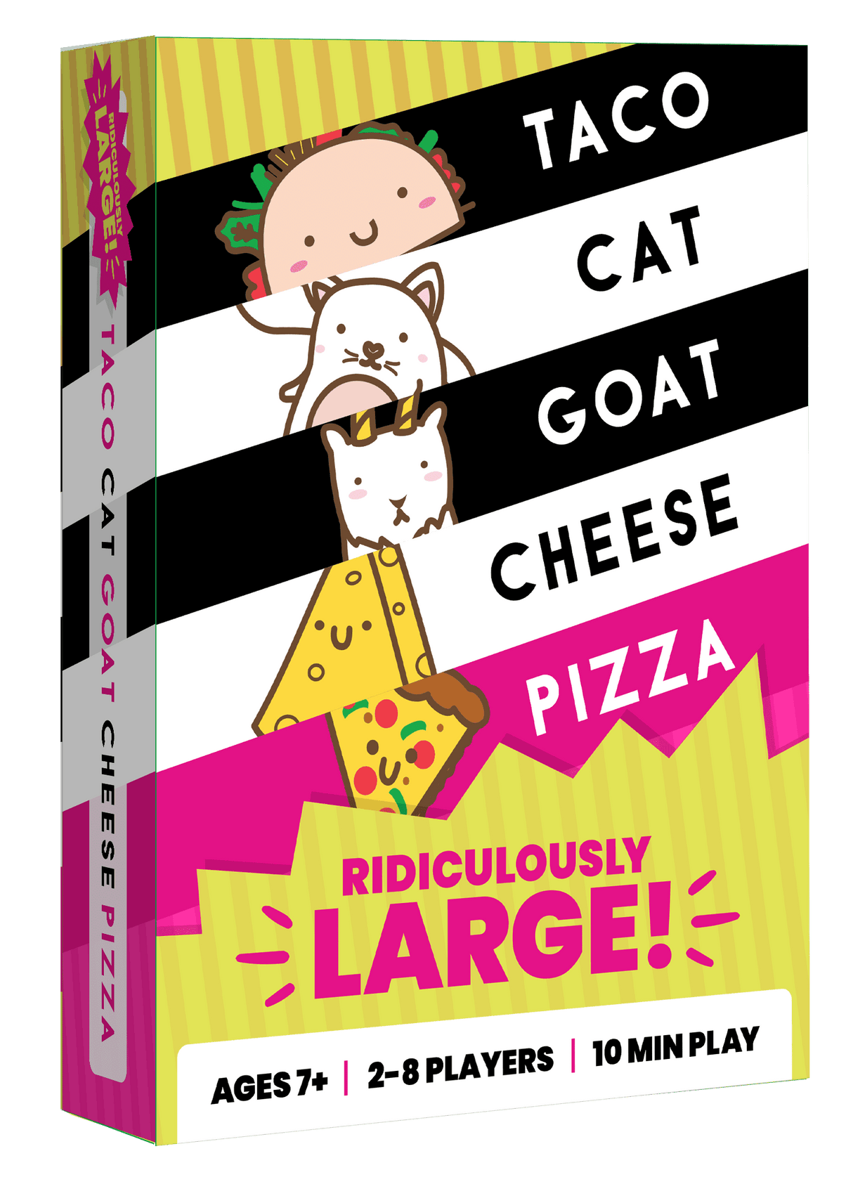 Ridiculously Large! Taco Cat Goat Cheese Pizza Card Game