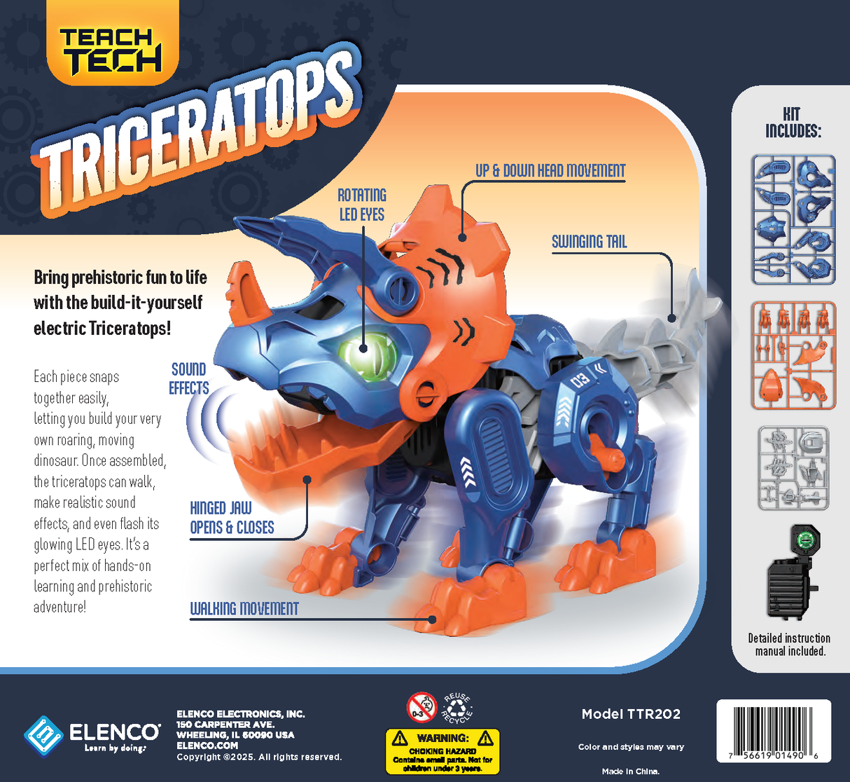 Teach Tech Triceratops