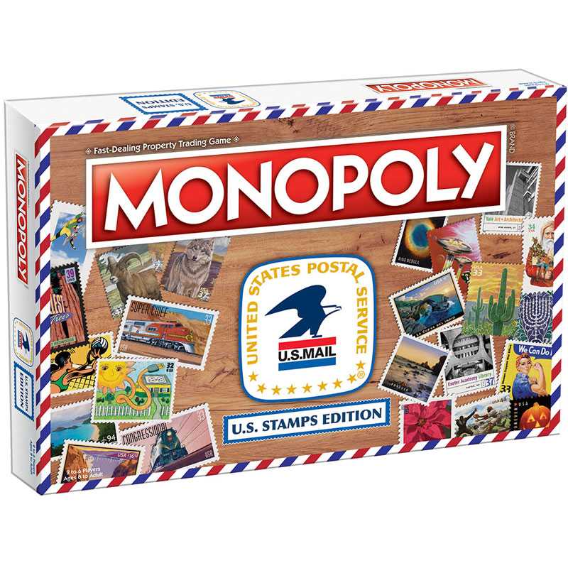 Monopoly US Stamps Edition