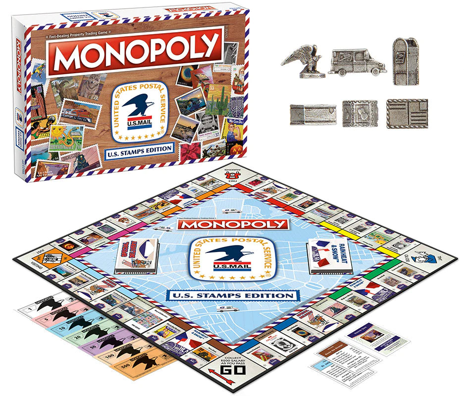 Monopoly US Stamps Edition