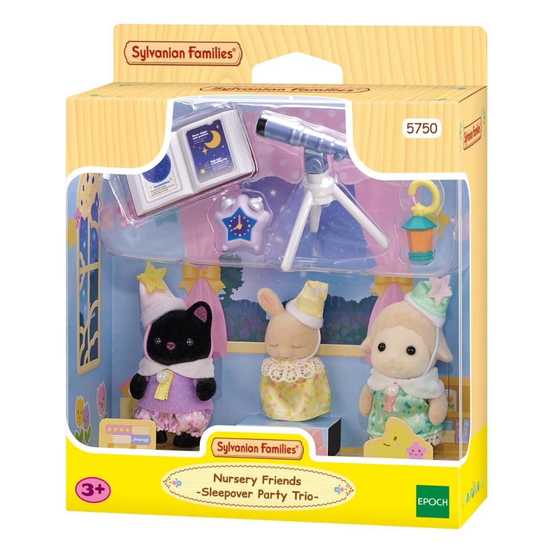 Nursery Friends Sleepover Party Trio