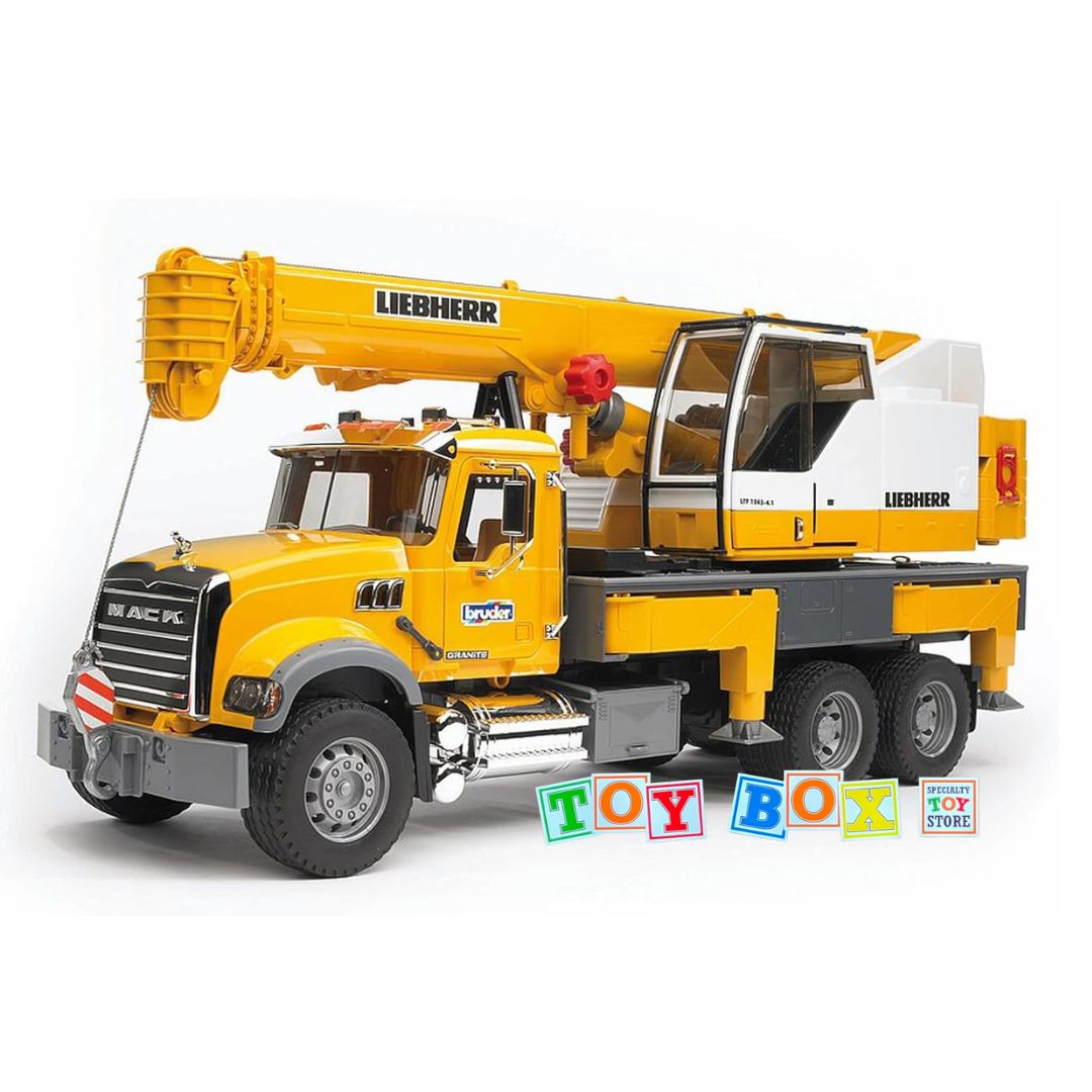 MACK Granite Liebherr Crane Truck