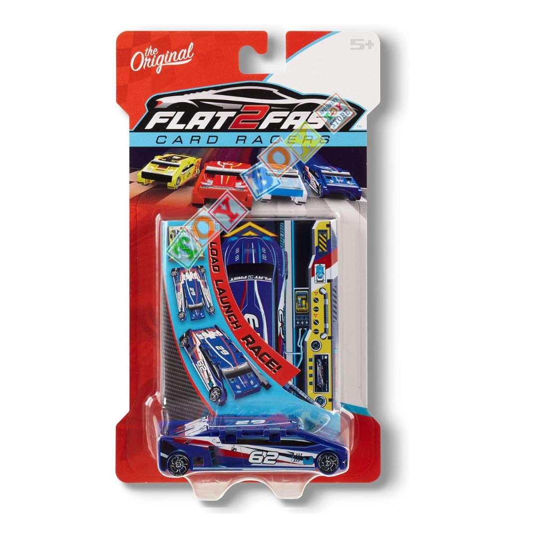 Flat 2 Fast Card Racers (Blue 62)