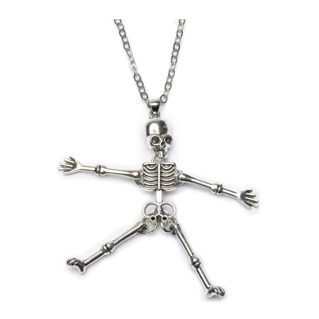 Spooky Scary Skeleton Necklace