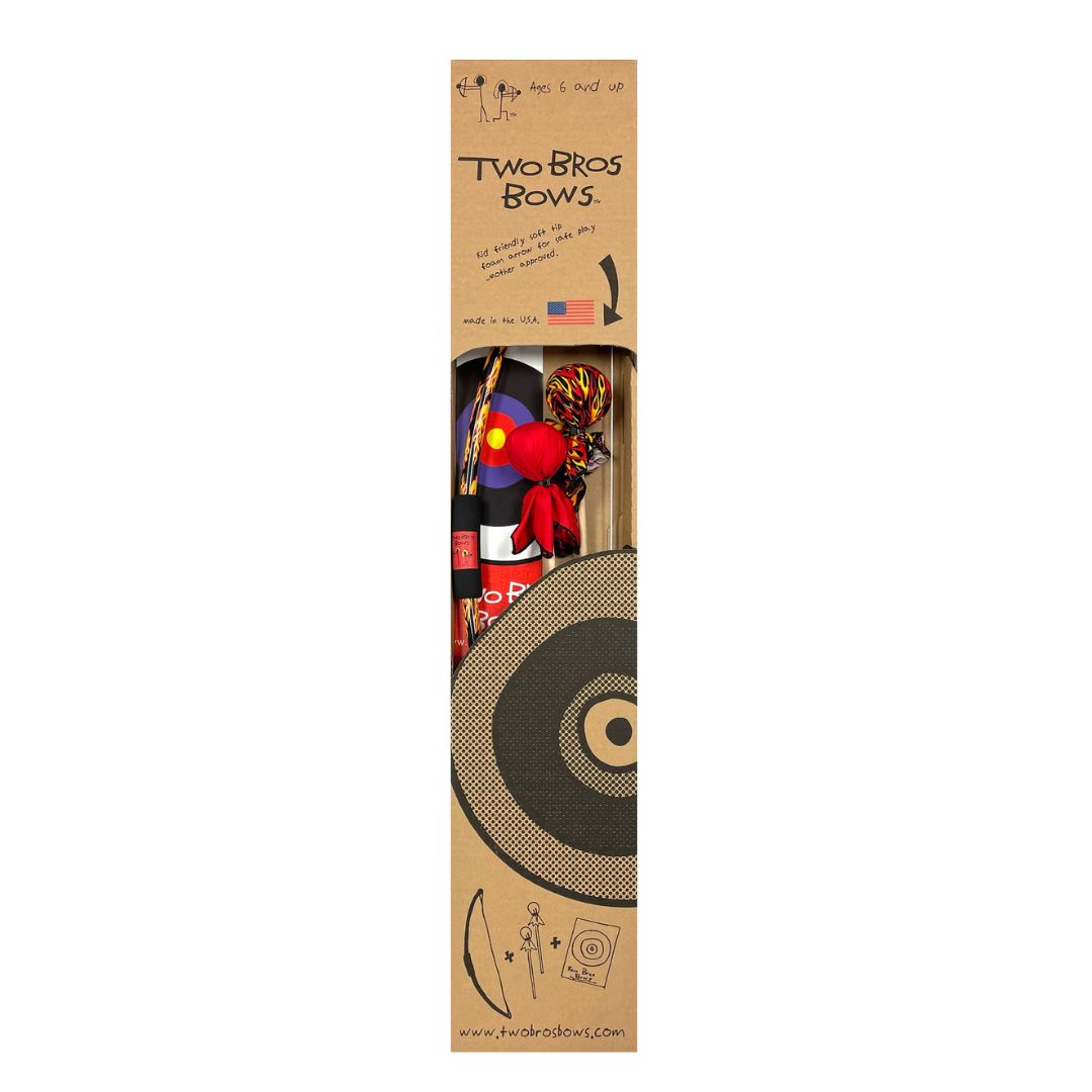 Flame Packaged Bow Set