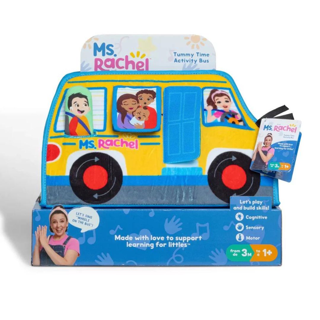 Ms. Rachel Tummy Time Activity Bus
