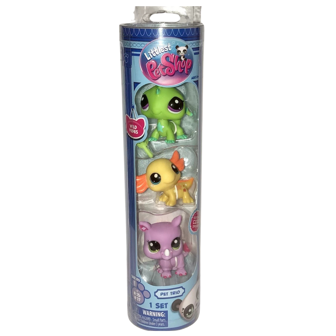 Littlest Pet Shop in a Tube #35-37